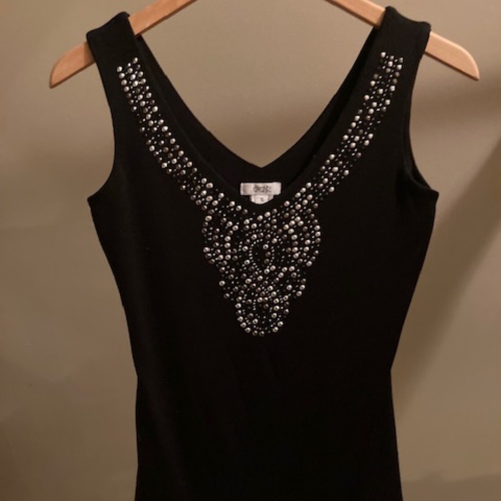 Cache Sequin Tank top